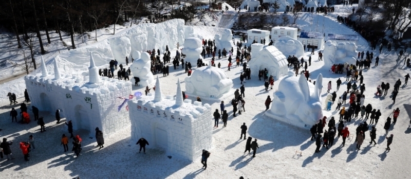 태백산 눈축제